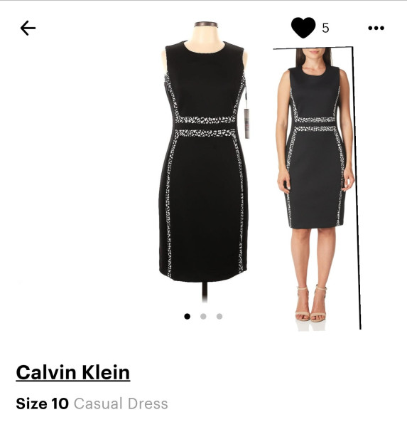 Vestido Calvin Klein