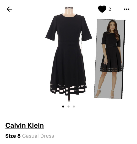 Vestido Calvin Klein