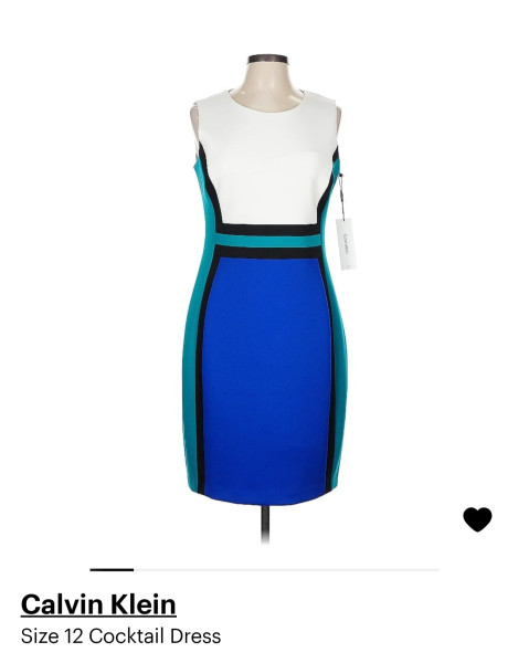 Vestido Calvin Klein