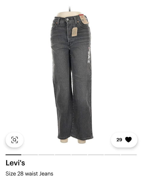 Pantalon Levis Talla 28.