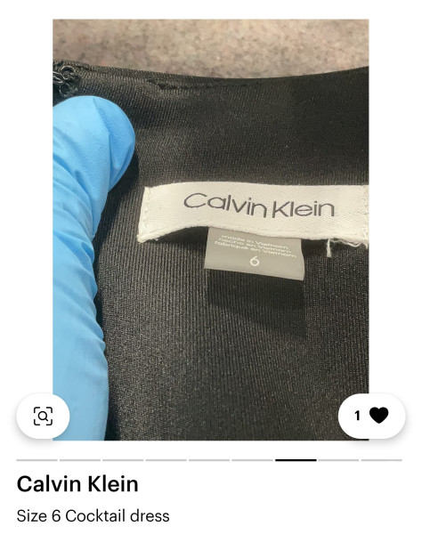 Vestido Calvin Klein
